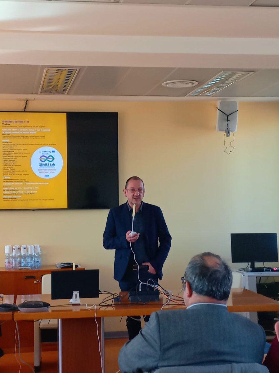 Jean Francois Duc di <a href="/Coeurdesavoie/">Coeur de Savoie</a> e Frederic Delattre, di Departement de Savoie illustrano le varie fasi del progetto #Piter