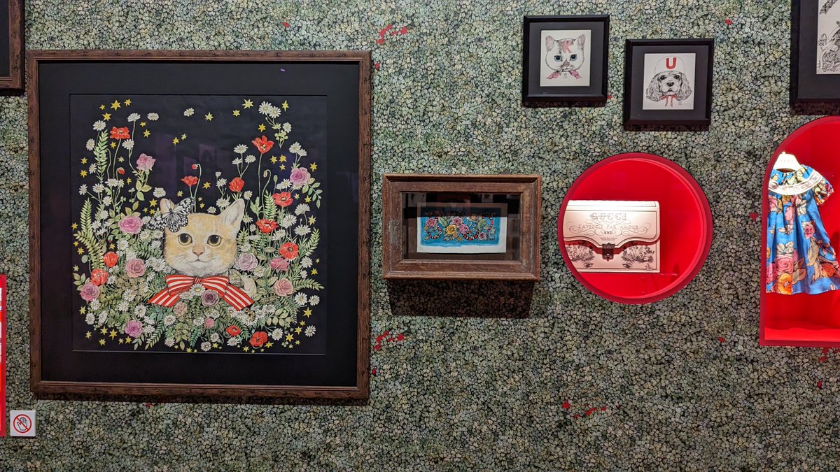 ヒグチユウコ展、良すぎた…かわいいと美しいと怪しいでいっぱいの空間最高でした🙏 