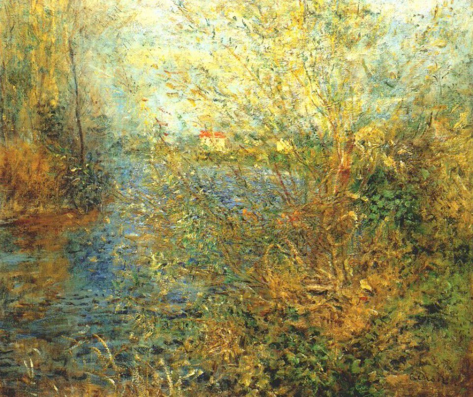 Auguste Renoir's peaceful paintings