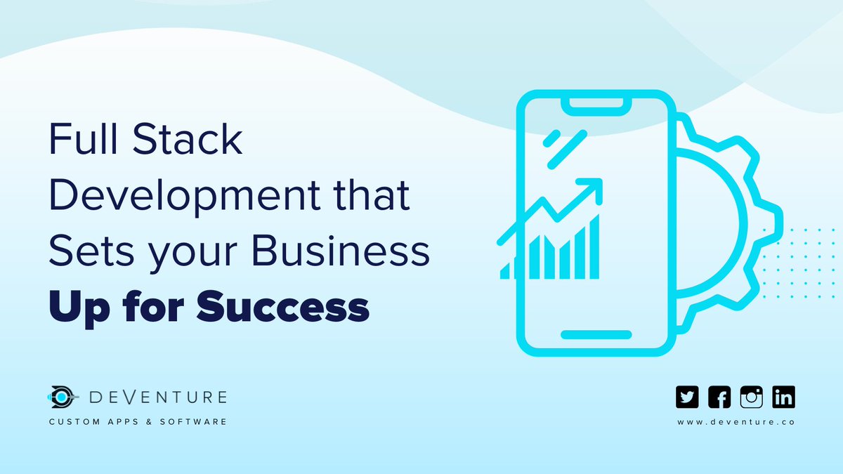 DeventureAgency's tweet image. Full stack development capabilities, custom built to requirement, flexible and reliable! Deventure's in-house development team is uniquely poised to provide you with world-class business solutions.
Contact us today.
#FullStackDevelopment #FullStackSolution #FullStackExpertise