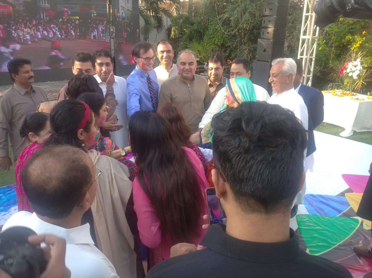 RVankwani's tweet photo. Holi Celebration at Karachi https://t.co/oXS8u07t0E