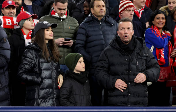 Lothar #Matthäus and his family 

[📸 Getty Images] #UCL #FCBPSG