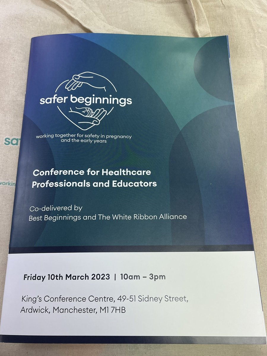 Made it through train cancellations to get to the conference. There will be a lot of things to takeaway as a researcher and a pregnant woman. Let’s go! #saferbeginnings #befreefromharm
