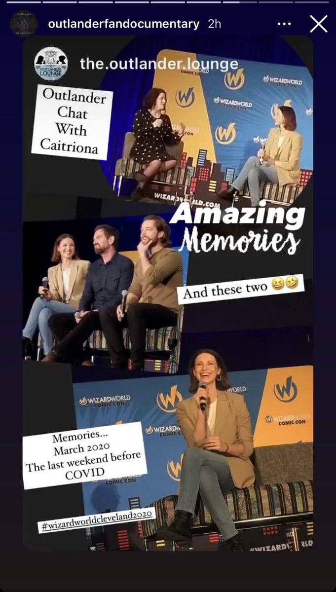 OutlanderFanDoc's tweet photo. From ours and @TheOLLounge IG ๐ธ #Memories2020 #WizardWorld #Outlander2020 https://t.co/uQX2KXOY6b