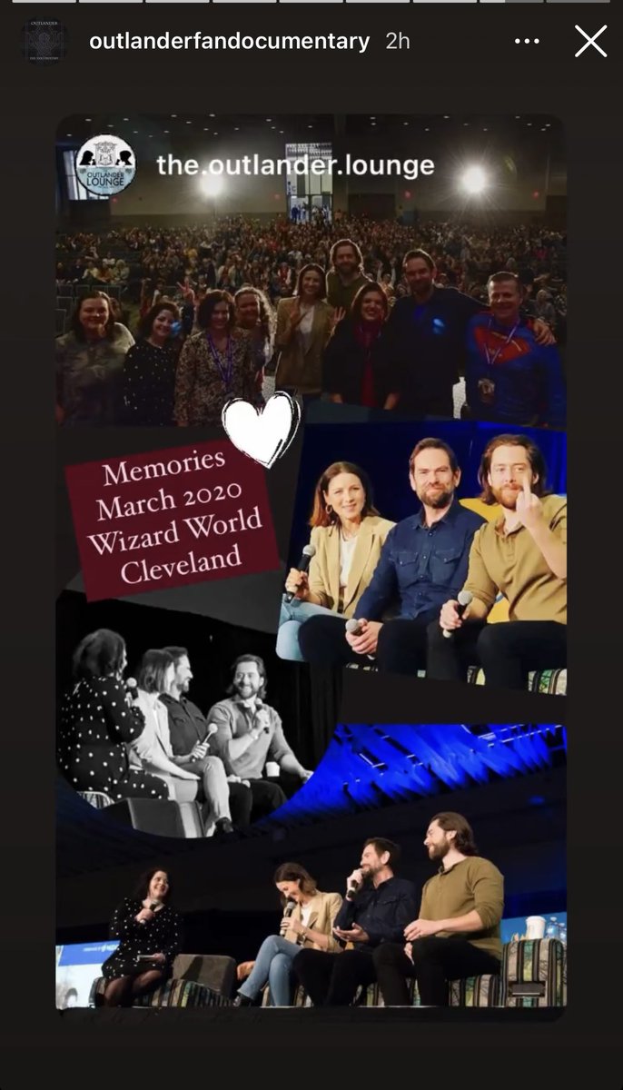 OutlanderFanDoc's tweet photo. From ours and @TheOLLounge IG ๐ธ #Memories2020 #WizardWorld #Outlander2020 https://t.co/uQX2KXOY6b