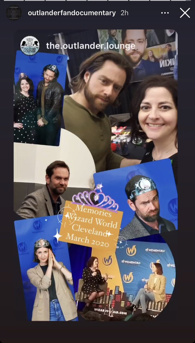 OutlanderFanDoc's tweet photo. From ours and @TheOLLounge IG ๐ธ #Memories2020 #WizardWorld #Outlander2020 https://t.co/uQX2KXOY6b