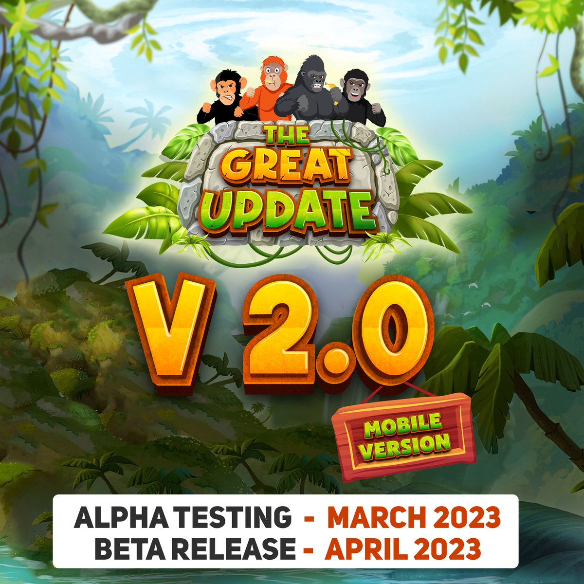 GLMRApes's tweet photo. ๐ฆง WOO-HOO-HAHA!
๐ #TheGreatEscape V2.0 is almost ready!
๐ Our article on @Polkaverse will explain you all the new features of the game:
๐ฑ Mobile app
โ๏ธ Gasless & Seamless infrastructure
๐ซ Game Passes
๐ฎ Alpha Testers
๐ Tournaments
โก๏ธ https://t.co/IfUstJdMKZ
#Moonbeam https://t.co/7UKYIfoRPL