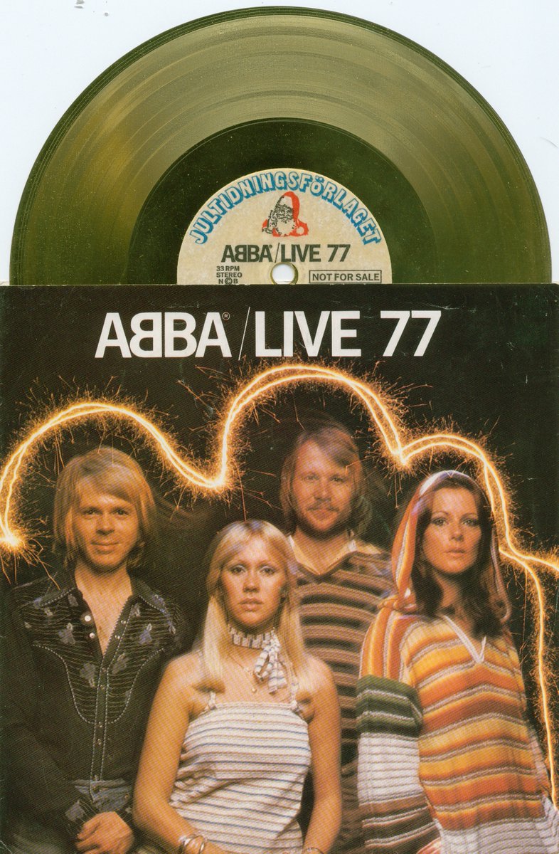 ABBAFanaticAus's tweet photo. A little gem from ABBA Live in 1977 - the flexi disc recording 😀💖🇦🇺 #ABBA #ABBAlive #ABBA1977 #ABBAaustralia https://t.co/xWbVPElNfw https://t.co/qjWDrEUHmM
