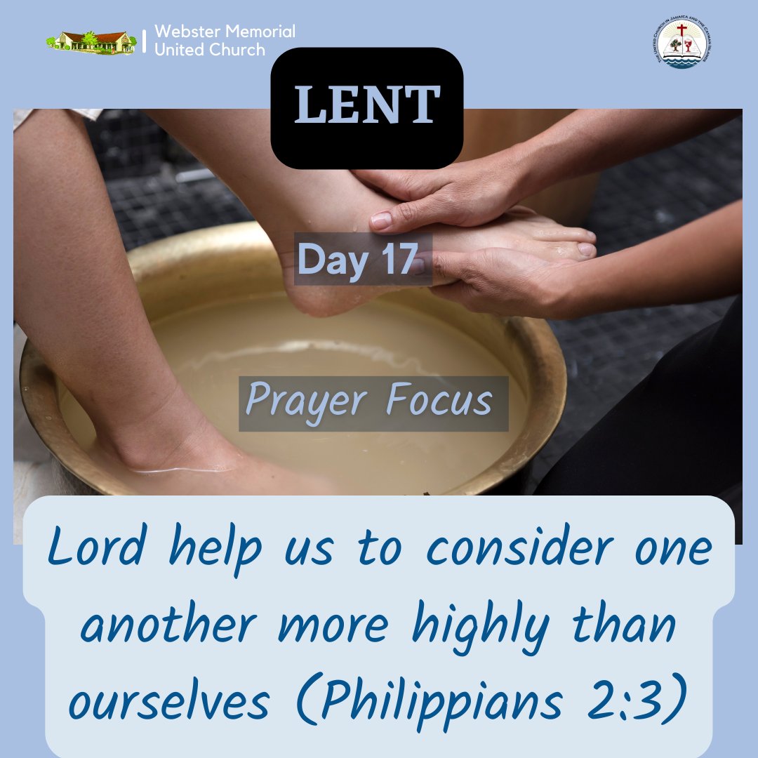 wmucja's tweet photo. Lord help us to consider one another more highly than ourselves (Philippians 2:3)
#lenetenseason
#lentcalendar
#day17
#pray
#highly
#consideroneanother https://t.co/jSNNcPQt9M