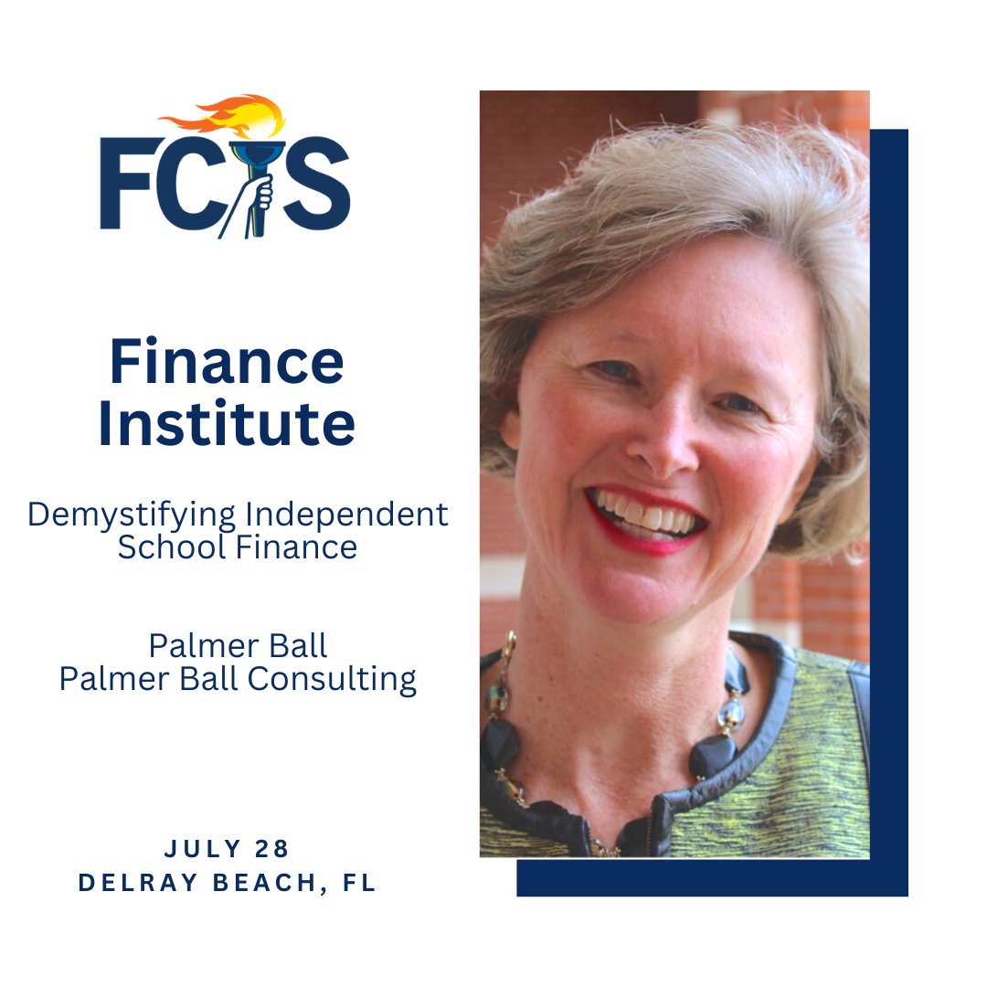 FCISnews's tweet photo. Looking to learn more about independent school finance? Join us July 28 in Delray Beach for the FCIS Finance Institute! Learn more and register today: https://t.co/wWKuG8Azsc
#FCIS #FCISEvents #IndySchools #HeadsofSchool #administrator #IndependentSchools https://t.co/ZSCmBuypeZ