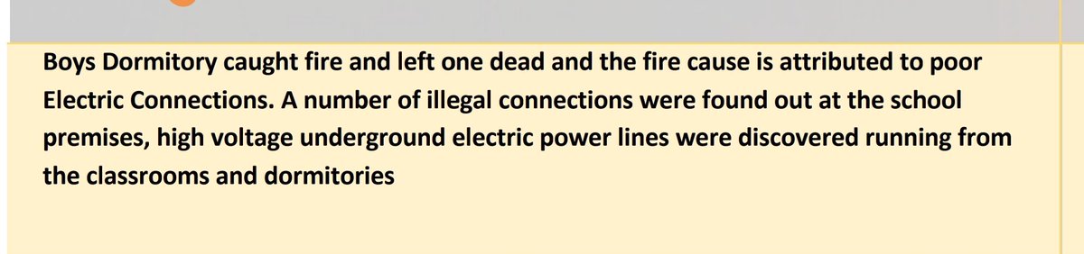 FirewatchmanPoA's tweet image. #Schoolfires🔥 10-3-22 6:52 a.m
St JOSEPH SS NAKANYONYI JINJA
Boys Dormitory caught🔥, left  1-dead,🔥cause was due to Poor Electric Connections. Several illegal Connections were found, also High Voltage Underground Electric Power Lines running from
the Classrooms &amp;amp; Dormitories