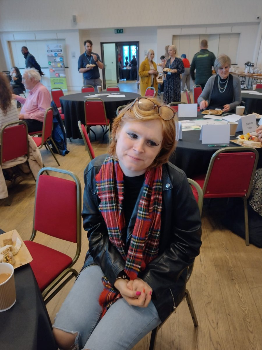 BOCS_England's tweet image. One of self-advocates attended the @NWAMB_Inclusion community event and listened to their plans for the next year, she also had the opportunity to provide feedback on what she thought they could improve on 🤝