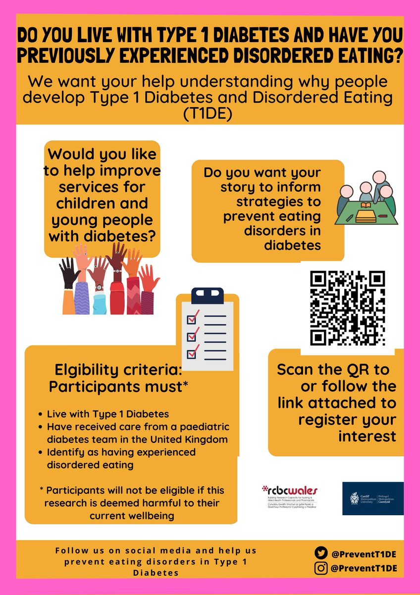 Preventing T1DE in Paediatric Diabetes (@preventt1de) on Twitter photo Thanks to <a href="/GBDocInfo/">GBDoc</a> and all the online community that have shared this so far. The volume of responses are fantastic. We are learning so much from fab participants. Still recruiting and welcome eligible participants with  #Type1Diabetes and any history of #disorderedeating Thanks to <a href="/GBDocInfo/">GBDoc</a> and all the online community that have shared this so far. The volume of responses are fantastic. We are learning so much from fab participants. Still recruiting and welcome eligible participants with  #Type1Diabetes and any history of #disorderedeating