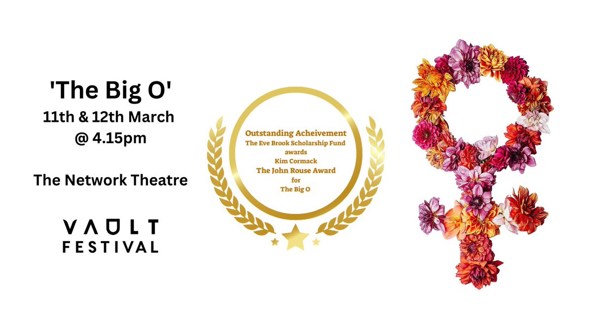 wearevault_'s tweet photo. I wasn’t just with the “wrong men”
Join Lucy as she deals with anorgasmia. 'The Big O' talks openly, honestly &amp; bravely about female pleasure.
Funny, brutal &amp; hopeful. This is one not to miss.
@TheBigOProject opens tomorrow!
11-12 March @ 4.15pm
Tickets: https://t.co/z6CkoUrh9M https://t.co/9sAdTRNM4n