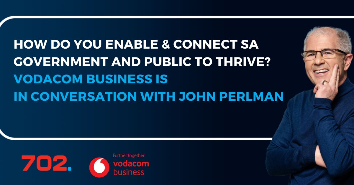 Vodacom's #TurnToUs campaign aims to show why partnering with us is the best solution to unlock new doors and reach new heights for your business to connect for a better future.

@Vodacom is #InConversation with @JohnPerlman, Tune in today at 16:20 to learn more.

#Sponsored