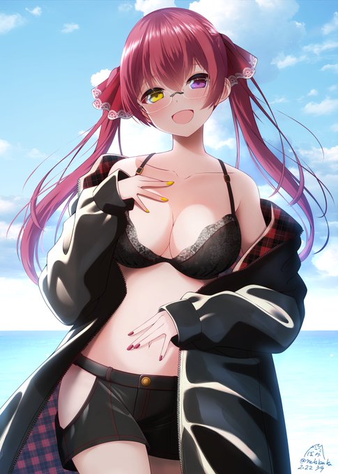 メガネせんちょ～
#マリンのお宝 