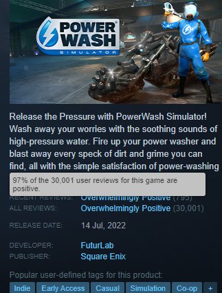 PowerWash Simulator: All Power Washers, Explained