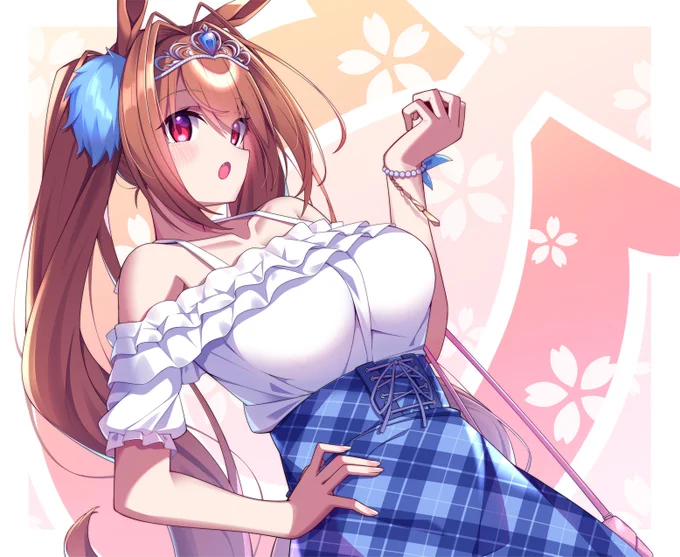 春先おでかけダスカ#ダイワスカーレット#ウマ娘 