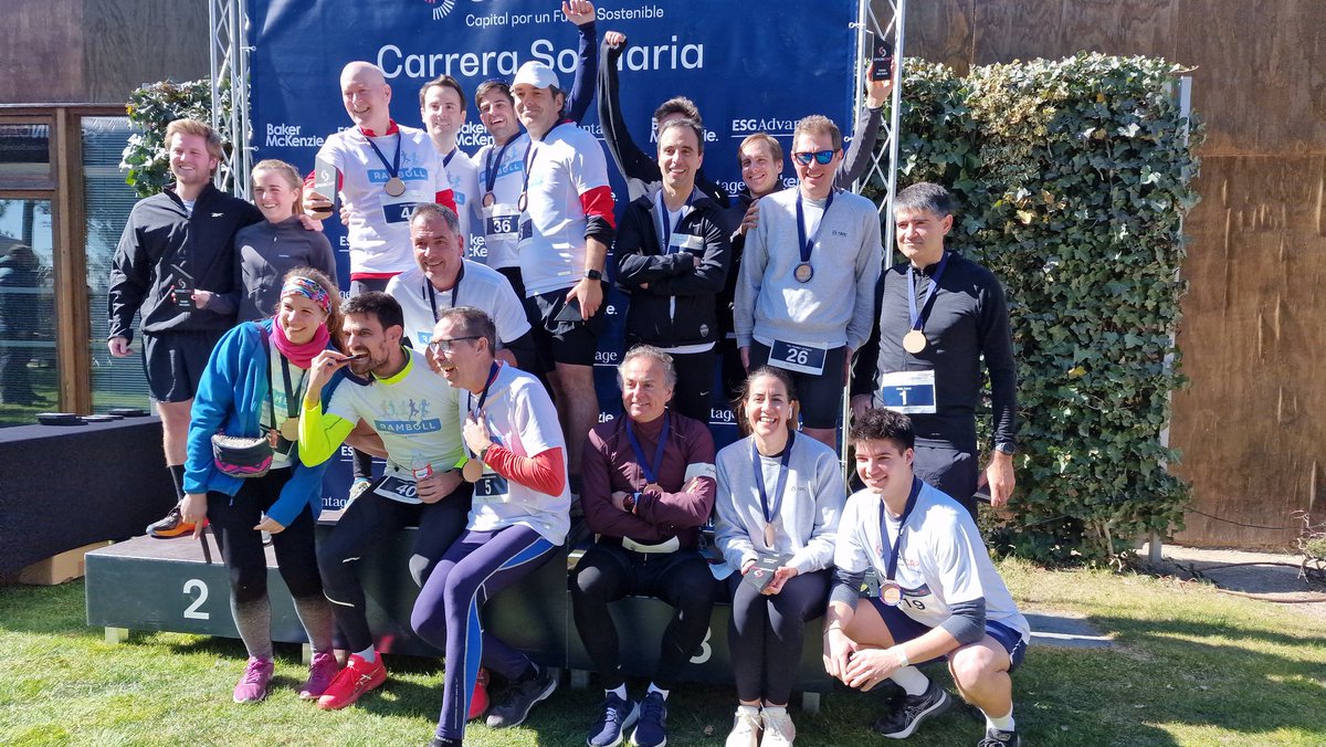 abaccapital's tweet photo. Last Saturday, the participants in the @SpainCapOficial #CharityRace raised almost 7,000 euros. We are very happy to be part of the initiative. Thanks to all of you who made it possible! https://t.co/ZZP2tLTc9F #SpainCap #RSC #CSR #AbacCapital https://t.co/QLWidfFV9m