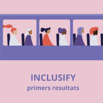 InstMetropoli's tweet photo. 🆕Ja tenim resultats del projecte europeu #Inclusify “Empoderament de les dones per a una #mobilitat inclusiva”. 

L'objectiu: implicar de forma proactiva les dones per  compartir els seus reptes i preocupacions relatius al sistema de transport metropolità

Obrim fil👇 https://t.co/dDu2s6ZCGS