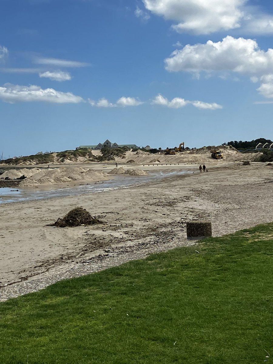 Why is the protected dunes in Gordonsbay being destroyed?@geordinhl @Our_DA @Greenpeaceafric