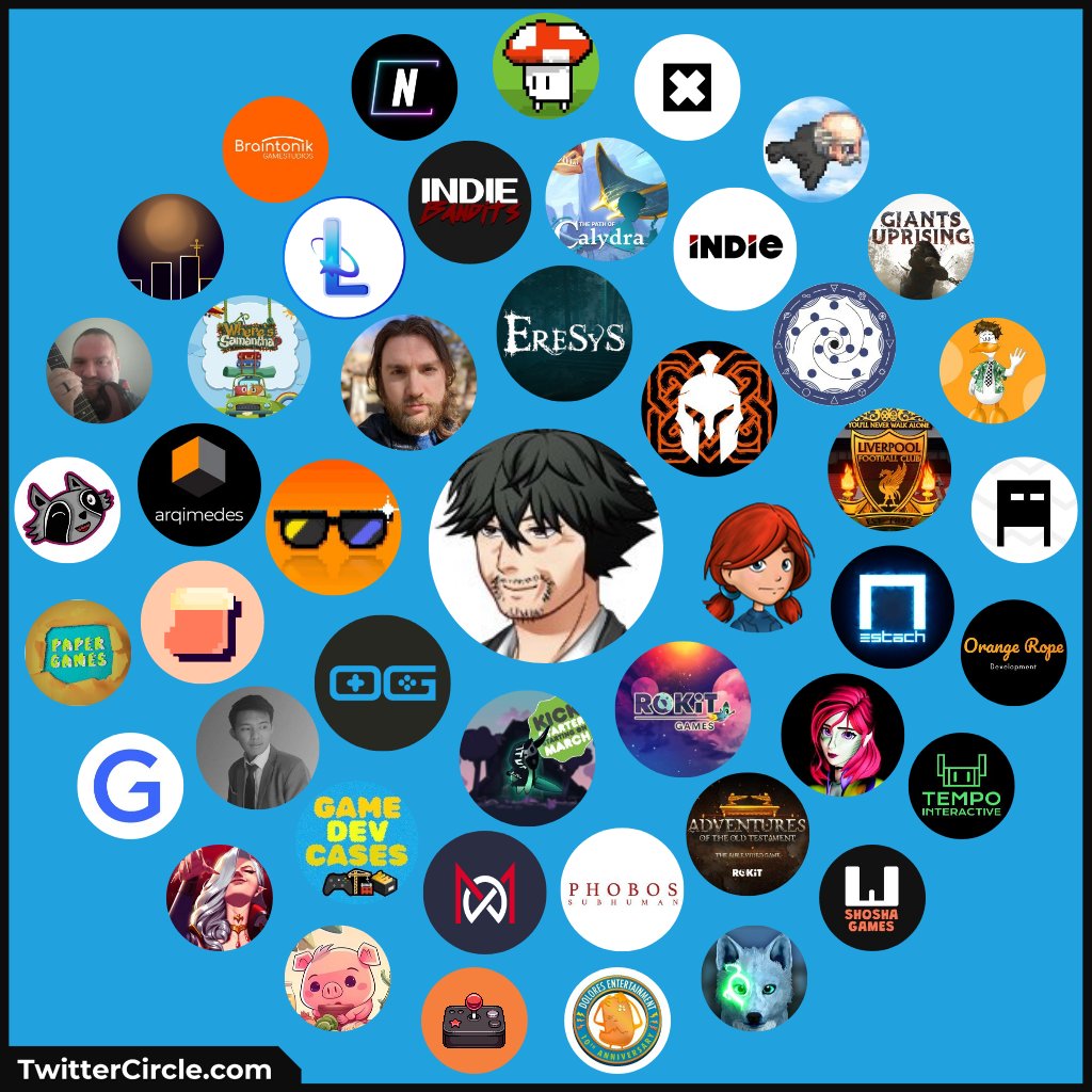 Happy #FollowFriday! 🥳

Amazing people and great projects 👇

<a href="/ROKiTVideoGames/">ROKiT Games</a>
<a href="/SoulPassageGame/">Emrah Ozbay - dev of Soul Passage</a>
<a href="/OverageGmngCom/">overage-gaming</a>
<a href="/iamDavidNight/">David Night 💫</a>
<a href="/CWolfMusic/">Charles Wolf Music | Video Game Composer</a>
<a href="/EresysTheGame/">Eresys</a>
<a href="/IndieQuesting/">Indie Questing ⚔️🕹⚔️ #indiequest</a>
<a href="/AuroraTLMGame/">Aurora: The Lost Medallion - The Cave</a>
<a href="/MindOMatterEnt/">Mind Over Matter Entertainment</a>
<a href="/gamedevcases/">GAMEDEV CASES</a>
@ChristSutantio
<a href="/SocksNGames/">SocksGlows</a>

#ff #indiedev #indiegame #gamedev