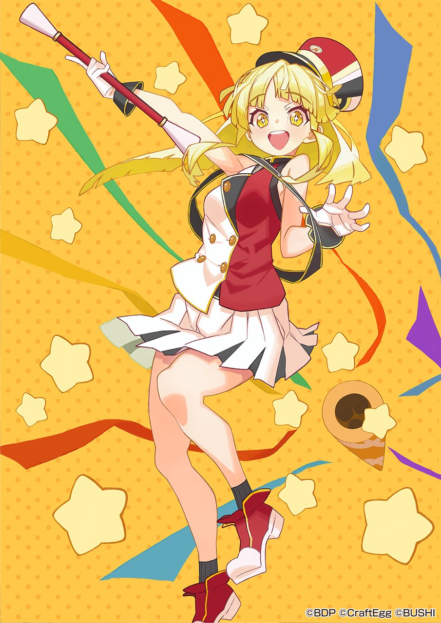 バンドリ　ガルパ　布ポスター　弦巻こころ 弦巻 こころ 布ポスター バンドリ - メルカリ