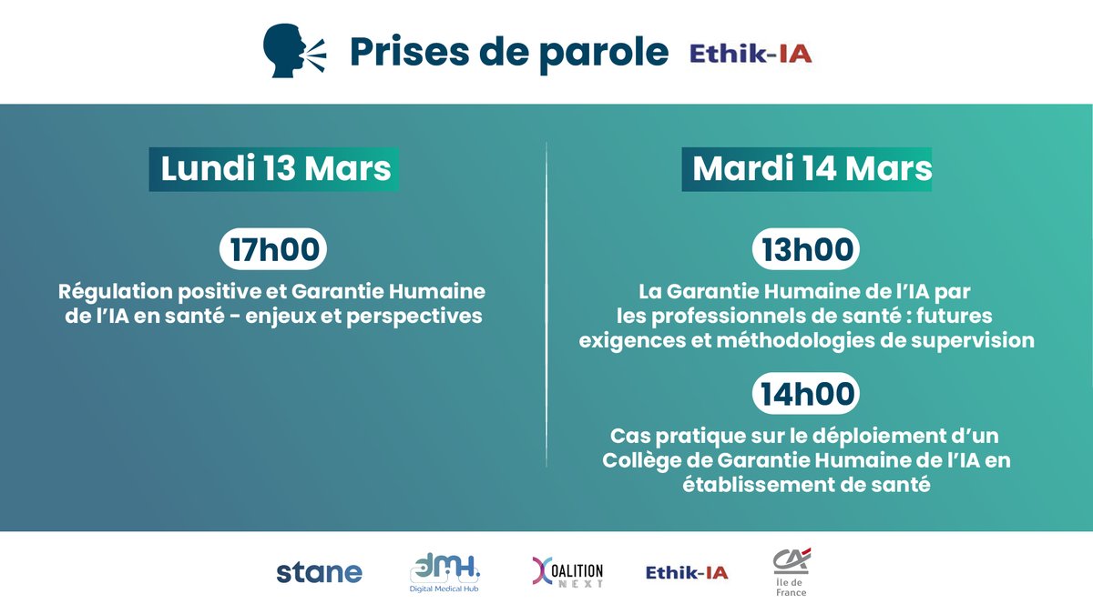 📢 Venez assister à nos prises de paroles et participer à nos ateliers sur le village tiers-lieux d’expérimentation de MedInTechs ! 

Nous vous attendons nombreux, car nous avons tous un rôle à jouer, nous sommes tous acteurs de l'innovation en santé !

medintechs.mybadgeonline.com/StepForm