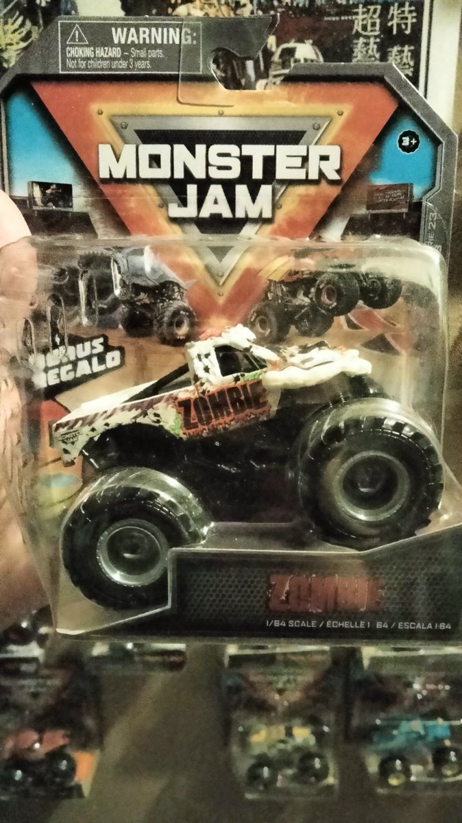 Hey @BariMusawwir , I'm stoked to have this monster in my collection!!! 
Thank You for everything you do 💪🙏
 🧟 Rules!!!!!

#MonsterJam
#ZombieMonsterTruck
#Zombie
#MonsterTrucks
#toycollector