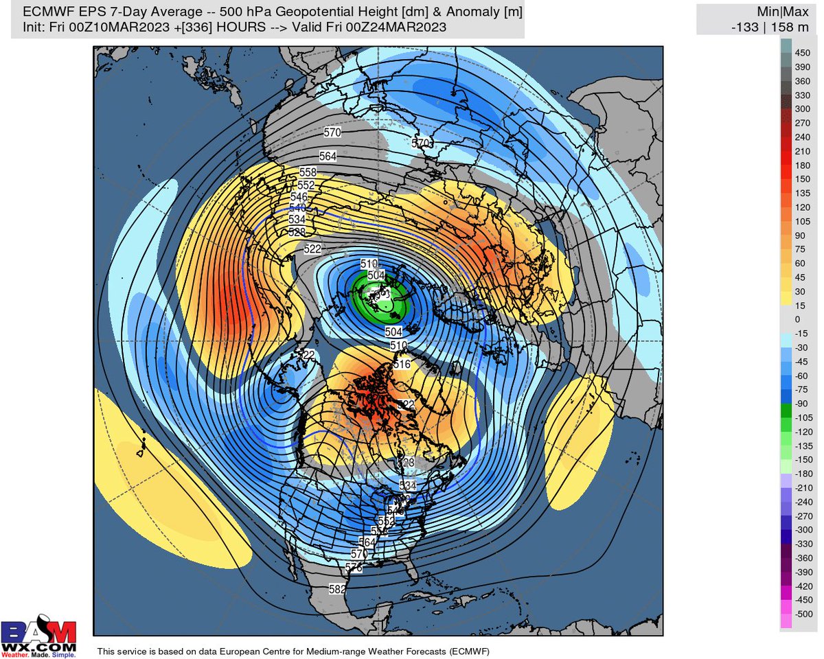 Dear Ole Man Winter,

You had your chance for three months. You're late. Please go away now.

Sincerely, 

BAM

Pattern looks to remain colder than normal the next two weeks at least.