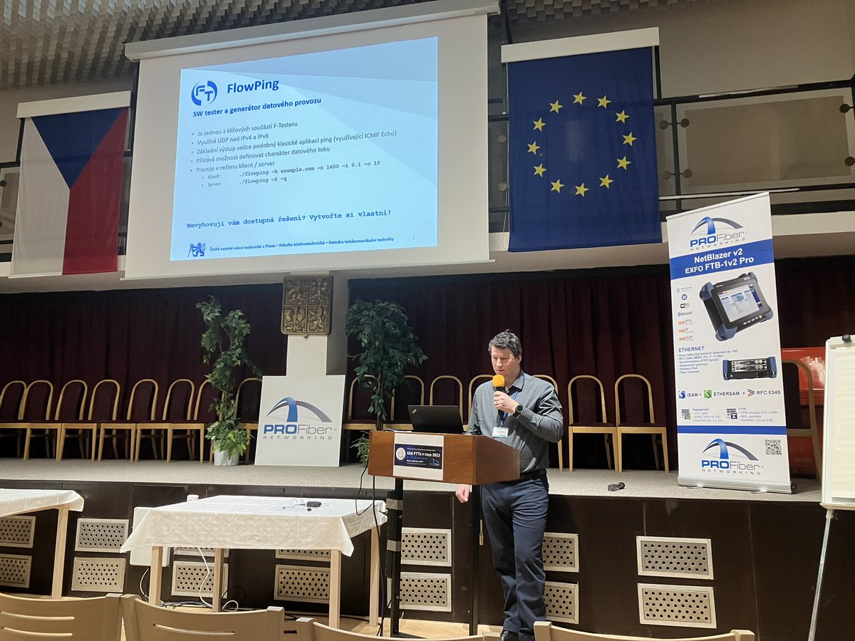 zoklkot's tweet image. Představení měřicího nástroje FlowPing v podání jeho tvůrce Ondry Vondrouše. #ftester #flowping