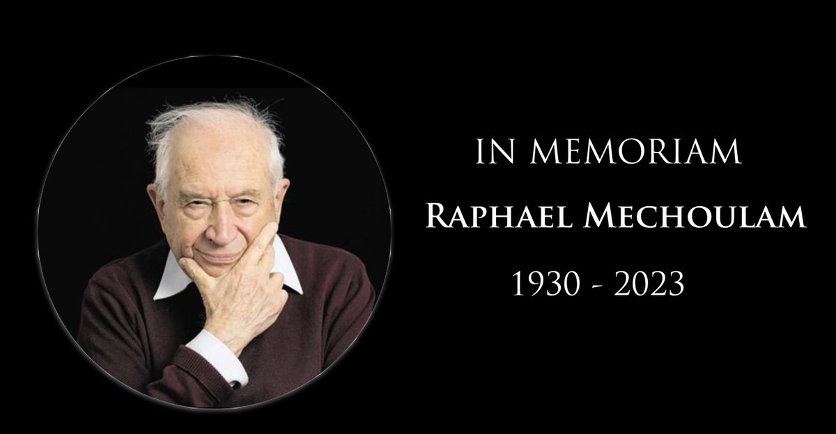 It is with great sadness we report the passing of Raphael Mechoulam, Ph.D. icrs.co/INMEMORIAM/Rap…