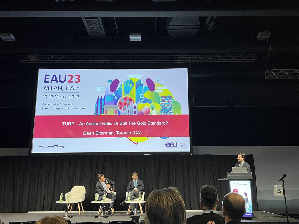 AlexHermen's tweet photo. TURP is still the gold standard surgical treatment for BPH worldwide 🌎.
It’s effective, replicable, safe (low complication rate) and accesible almost everywhere @DrDeanElterman #EAU23 https://t.co/7Nv9rhqHMc