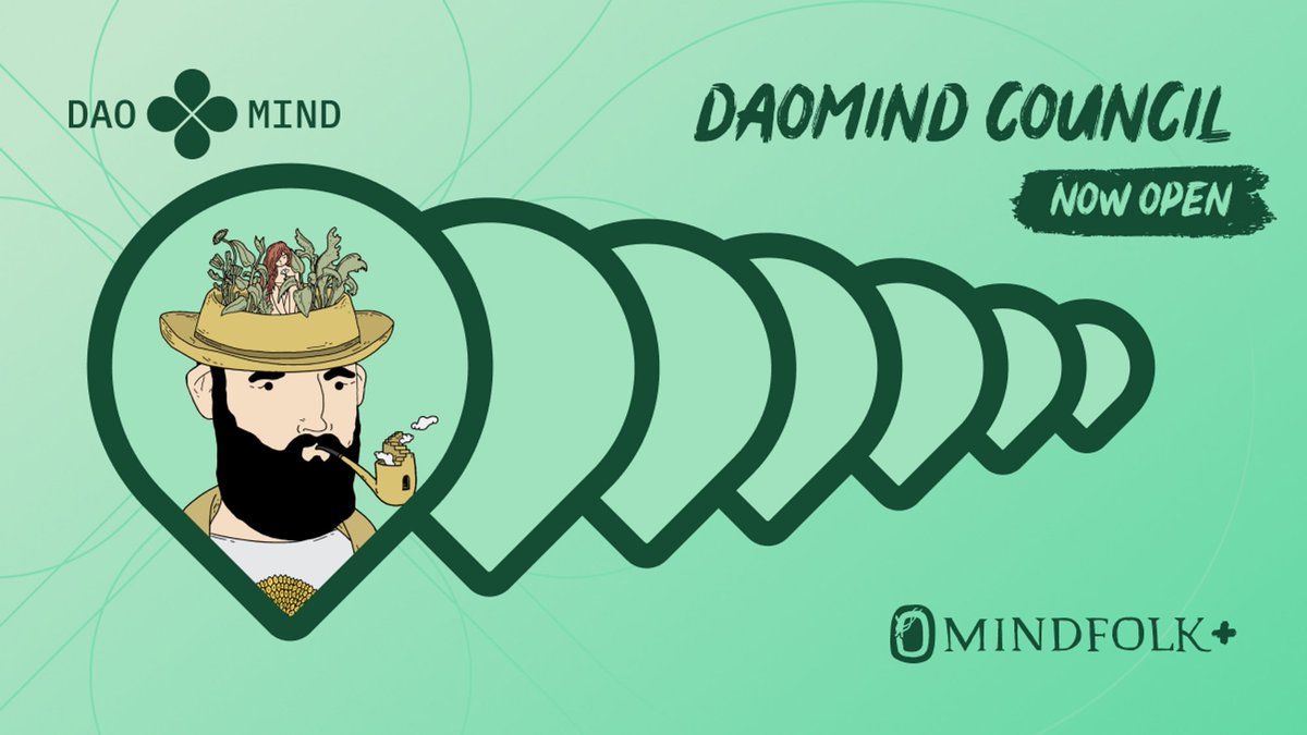 DAOmindfolk's tweet photo. DAOMind Council Nominations are officially live!

There was a lot of information shared in the Town Hall kick-off, so let’s unpack the important information here:

🧵👇 1/5 https://t.co/JZSeOrCAKz