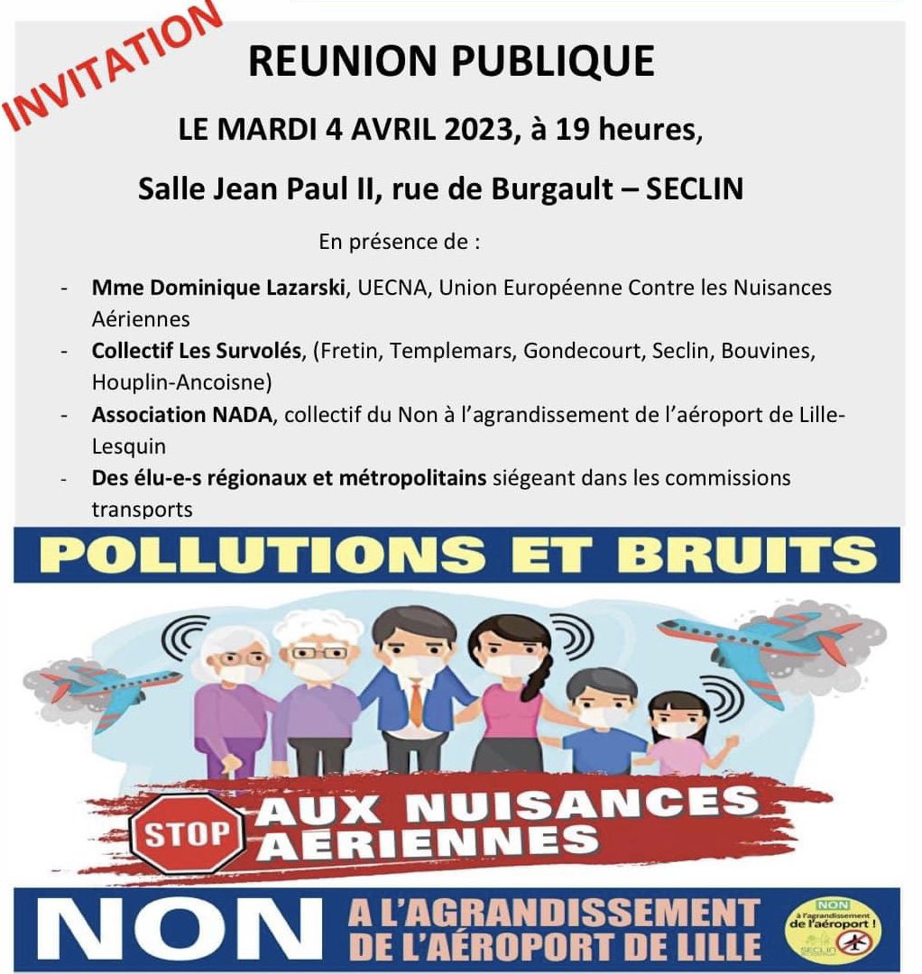 ‼️🚨⚠️🛫🛬✈️⚠️🚨‼️📢 <a href="/NADALille/">NADA Lille / @nadalille@mastouille.fr</a> #stopauxconneries #aberationclimatique #businessavantlaplanete #savetheplanet #urgenceclimatique