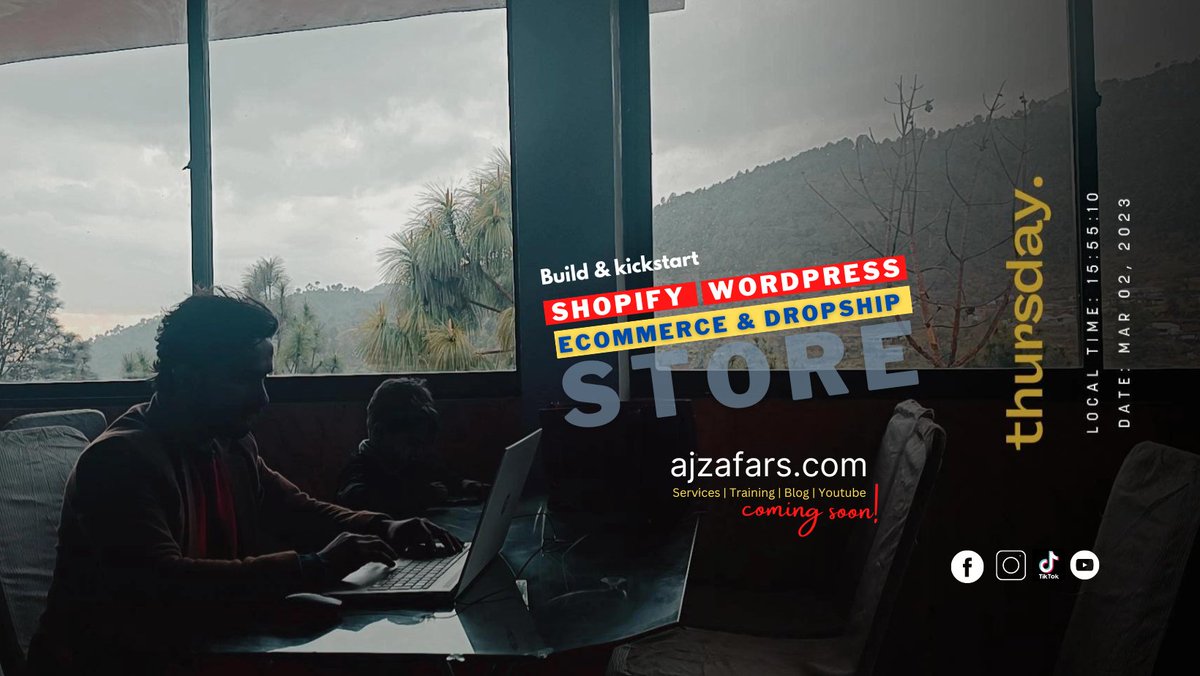 automationbyaj's tweet photo. WORK FROM ANYWHERE! With Owsum Mausam 😲🥰 #workeverywhere #laptoplifestyle #deadline 

⚡https://t.co/J02Bt8cGq3  🔥 COMING SOON 🔥
SERVICES | TRAINING | BLOGGING | YOUTUBE 

#letsconnect #ajzafar  #shopifystore #dropshipstore #ecommercestore #affiliatemarketing #salesfunnel https://t.co/QRFOyjQArX
