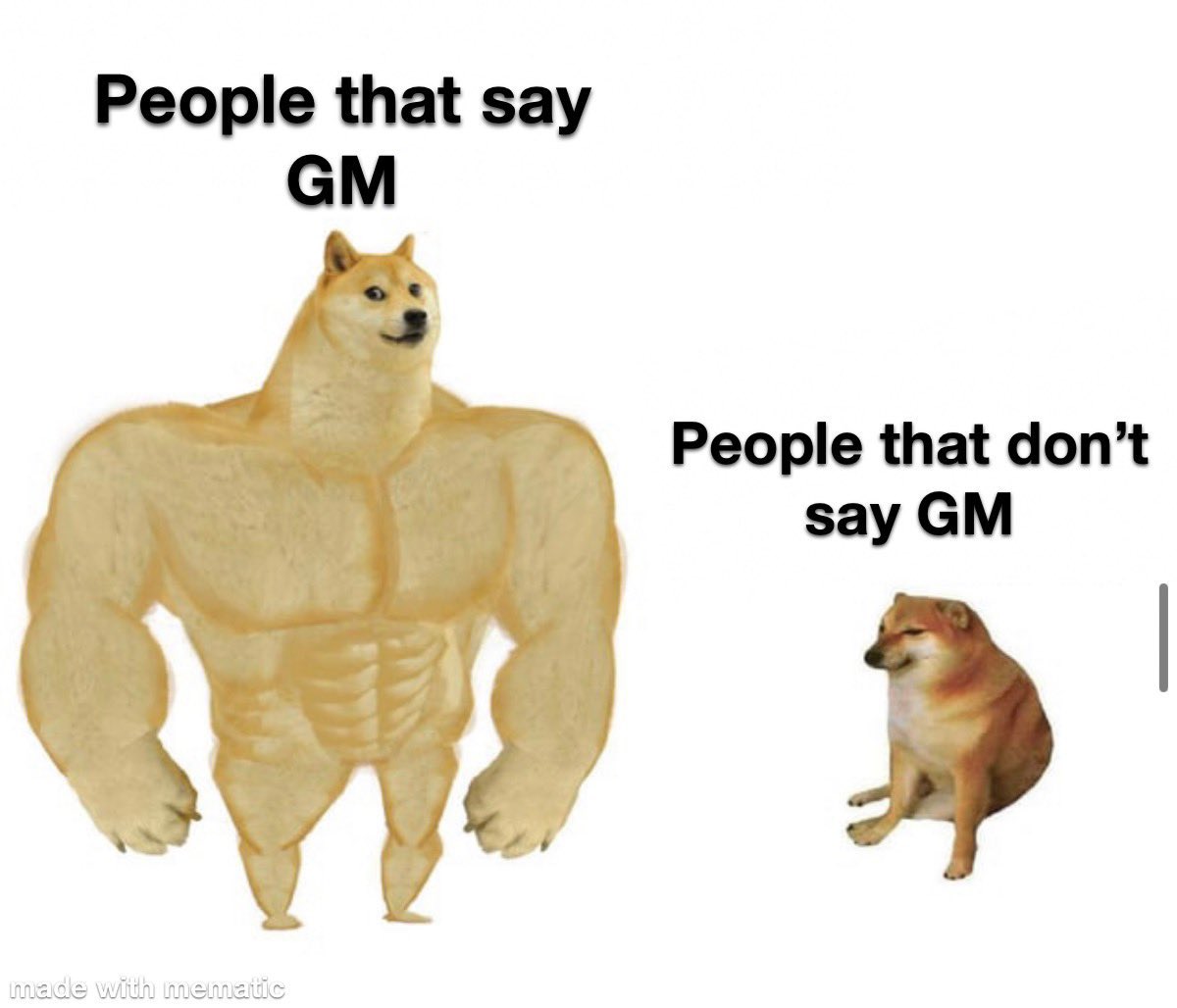 MaisonGhost's tweet photo. GM to everyone who says GM back 🫶🏼 https://t.co/Nq9d1nbjcC