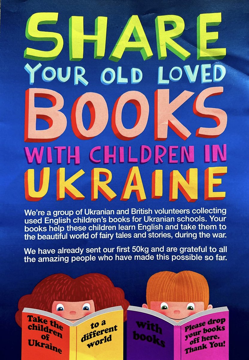 1st Helmsley Scout Group (@1sthelmsley) on Twitter photo We are helping to collect children's books in the UK to send to children in need in #Ukraine - if you have old children’s book, drop them off at the scout hut by Friday 17th March & we will pass them on to the amazing team who are organising this collection.
👇🏻🧵
<a href="/VisitHelmsley/">VisitHelmsley</a> We are helping to collect children's books in the UK to send to children in need in #Ukraine - if you have old children’s book, drop them off at the scout hut by Friday 17th March & we will pass them on to the amazing team who are organising this collection.
👇🏻🧵
<a href="/VisitHelmsley/">VisitHelmsley</a>