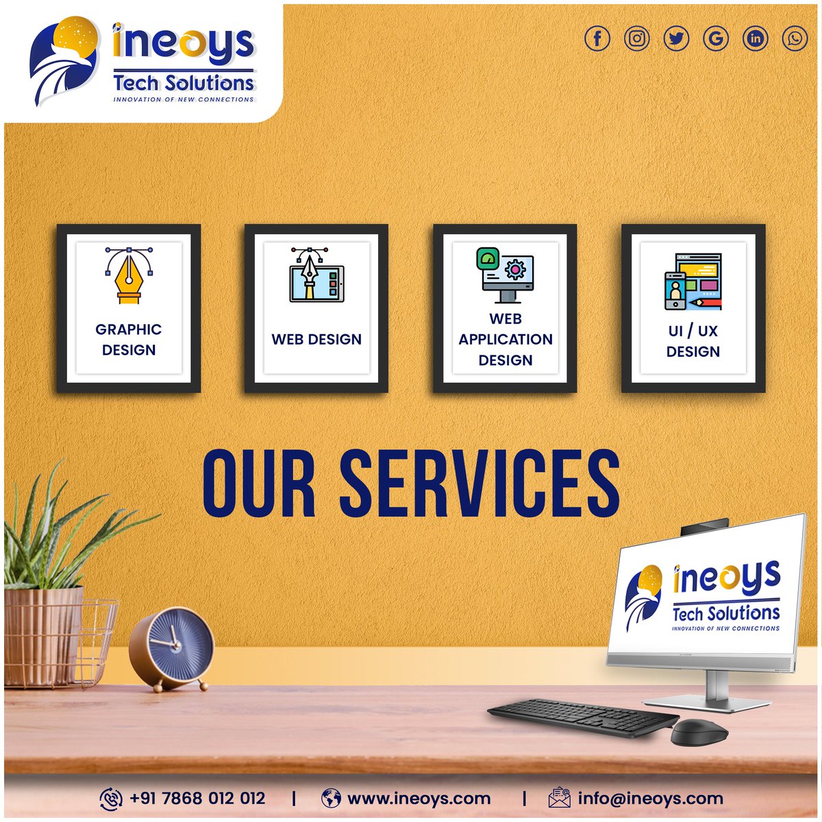 Your business would seem as promising to the client as it reflects through your website.

#adagency #advertising_insta #socialmediaadvertising #mediaagency #advertising_agency #creativeadvertisingideas #ineoys #ineoysmadurai #ineoystechsolutionsmadurai
