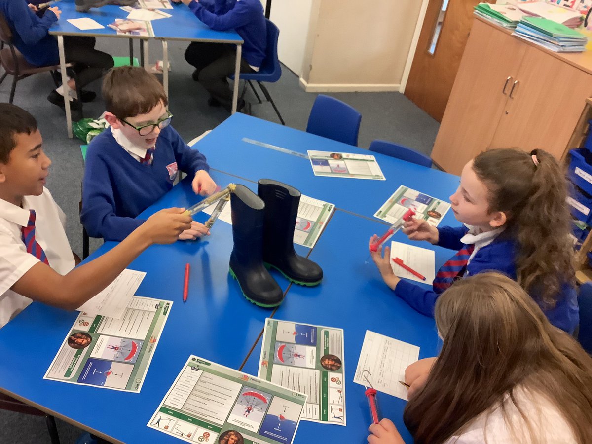 SJBsolihull's tweet photo. Year 5 have started their @PKCKST unit on Forces. We have been investigating the friction between objects and surfaces to discover how many Newtons it takes to pull the object along. #SJBscientists #sciencesuperstars @OurLadyandAllS1 @BhamDES @BCPP__ https://t.co/DLwTqvQ9Zx