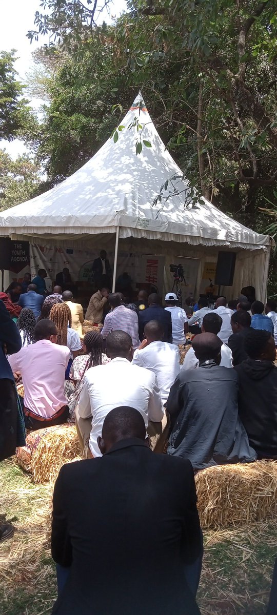youthagenda254's tweet photo. #InvolveYouthKE
Over 100 Days in power:Sweet or bitter for hustlers? A discussion happening now that is obviously evoking different emotions of the youth and Wananchi.Join us at the #PoliticalPartyExpo on the #ThePeopleDialogueFestival
#FormNiPDF
@CMDKenya https://t.co/fsEtX7oaD3
