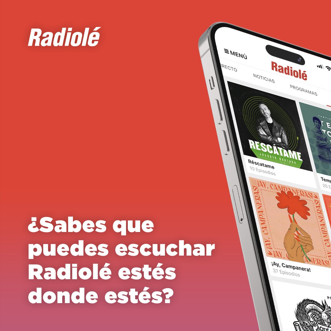 Radiolé (Radiole_oficial) / Twitter