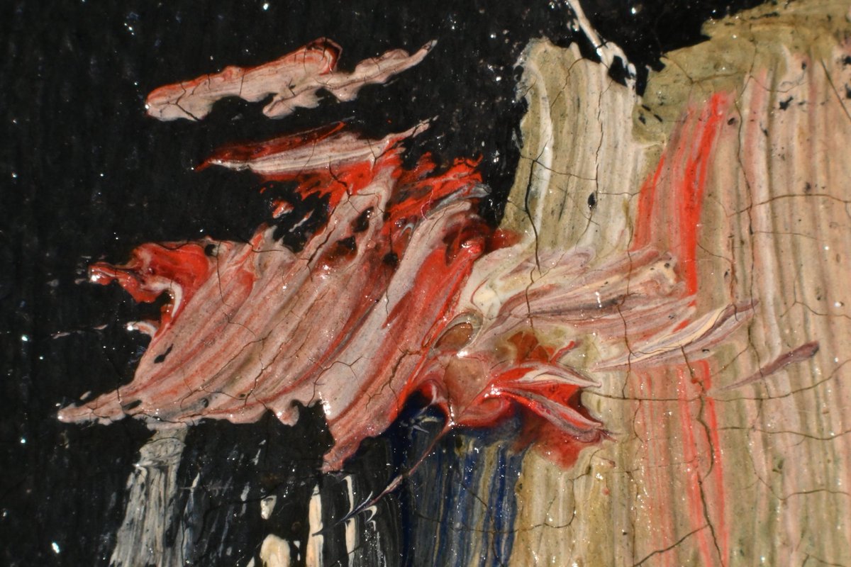 NMWPrevCons's tweet photo. You know a painting is a great one when it looks this good under magnification #Manet #paintingsconservation #technicalexamination @AmgueddfaCymru @SF_Conservation @NatMuseumArt @NatHistConserve https://t.co/ikFLocvXSH