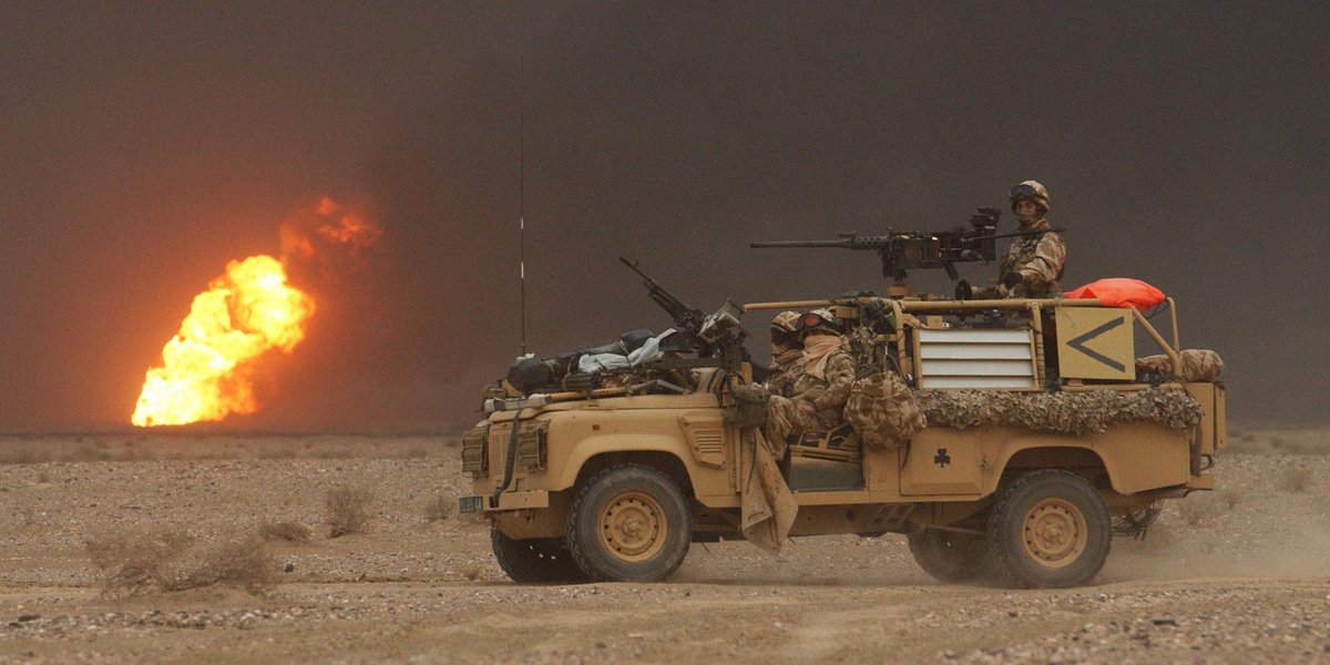 💬 "When the UK arrived in 2003, the Iraqis looked back to the past imperial era and there was hope British investment would come again. Unfortunately, their expectations were not met"

- Some personal reflections on 'Op Telic', as reported in @soldiermagazine #TELIC20🇮🇶