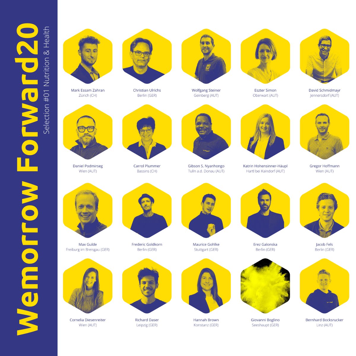 We're delighted to have our founder and CEO, Carrol Plummer, included in the Wemorrow Forward20 list. The list celebrates creators who are working with innovation and creativity at all stages of the supply chain to make vegetables a growing part of a healthy and sustainable diet.