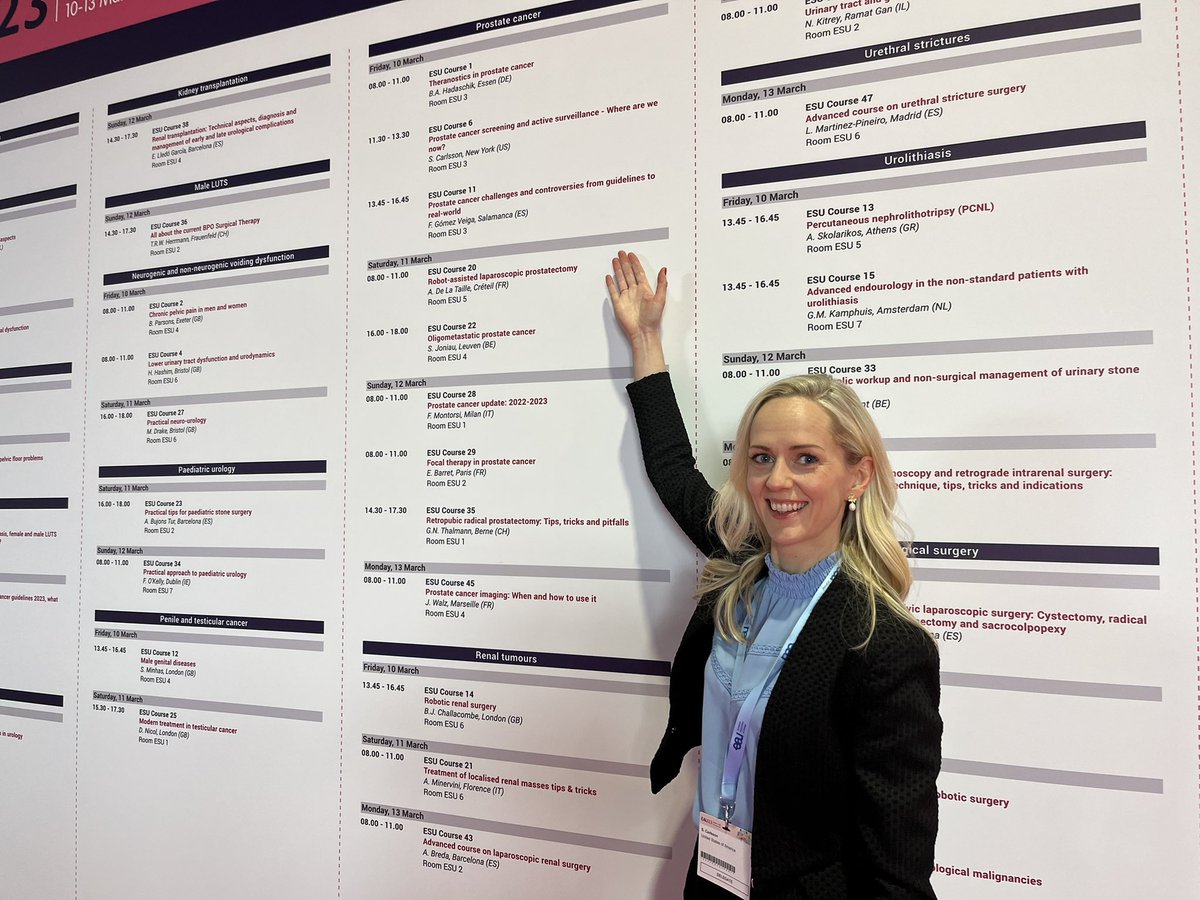 Getting ready for ESU course on prostate cancer screening and active surveillance. <a href="/Uroweb/">European Association of Urology (EAU)</a> <a href="/roodvdb/">Roderick van den Bergh</a>