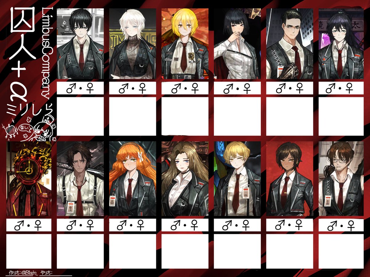 インストールだけしたリンバスカンパニー君 囚人だったのなー