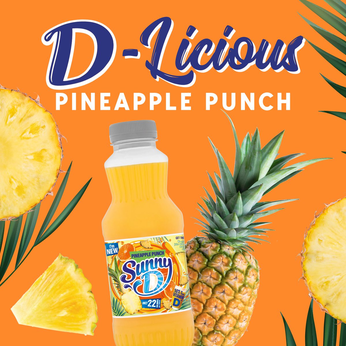 Looking for something D-licious to quench your thirst this weekend? Stay refreshed with our Pineapple Punch flavour 🍍 

#readyfortheweekend #weekendready #FridayVibes