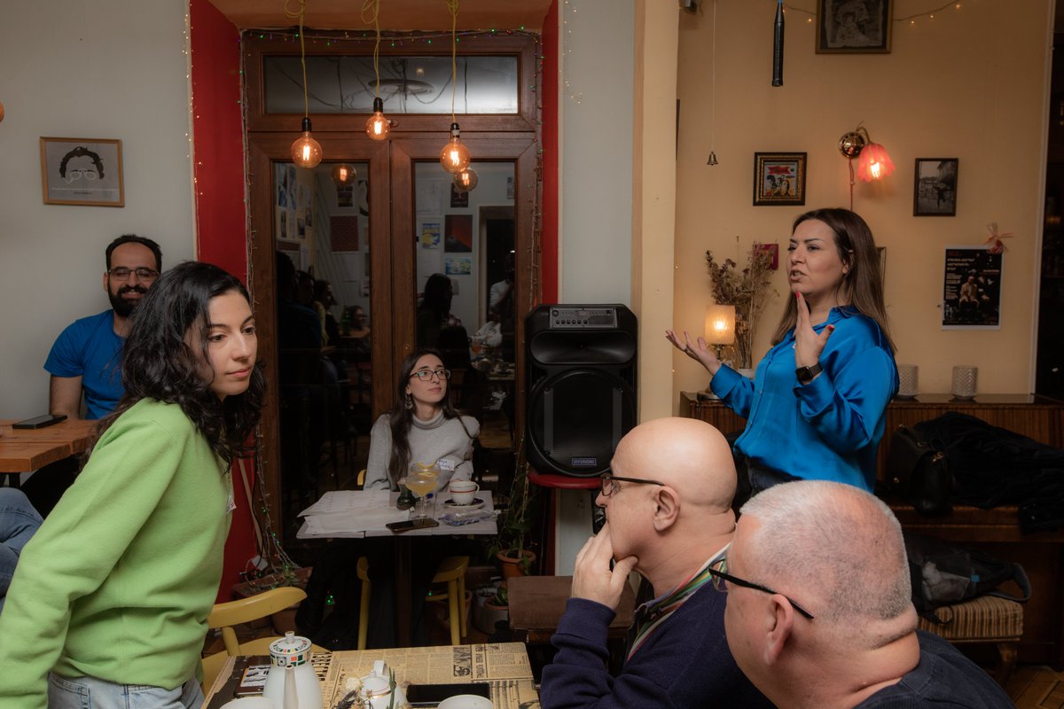 RepatArmenia's tweet image. Repat Armenia organized its monthly #Get2Know networking event on March 2 for repats, expats and locals.