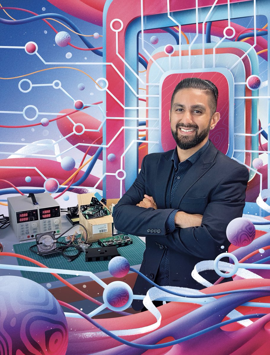 Manjot Chana is Head of Systems and Integration at @h2gopower. Manjot works to develop hydrogen batteries, designed to store energy from renewable sources 🔋